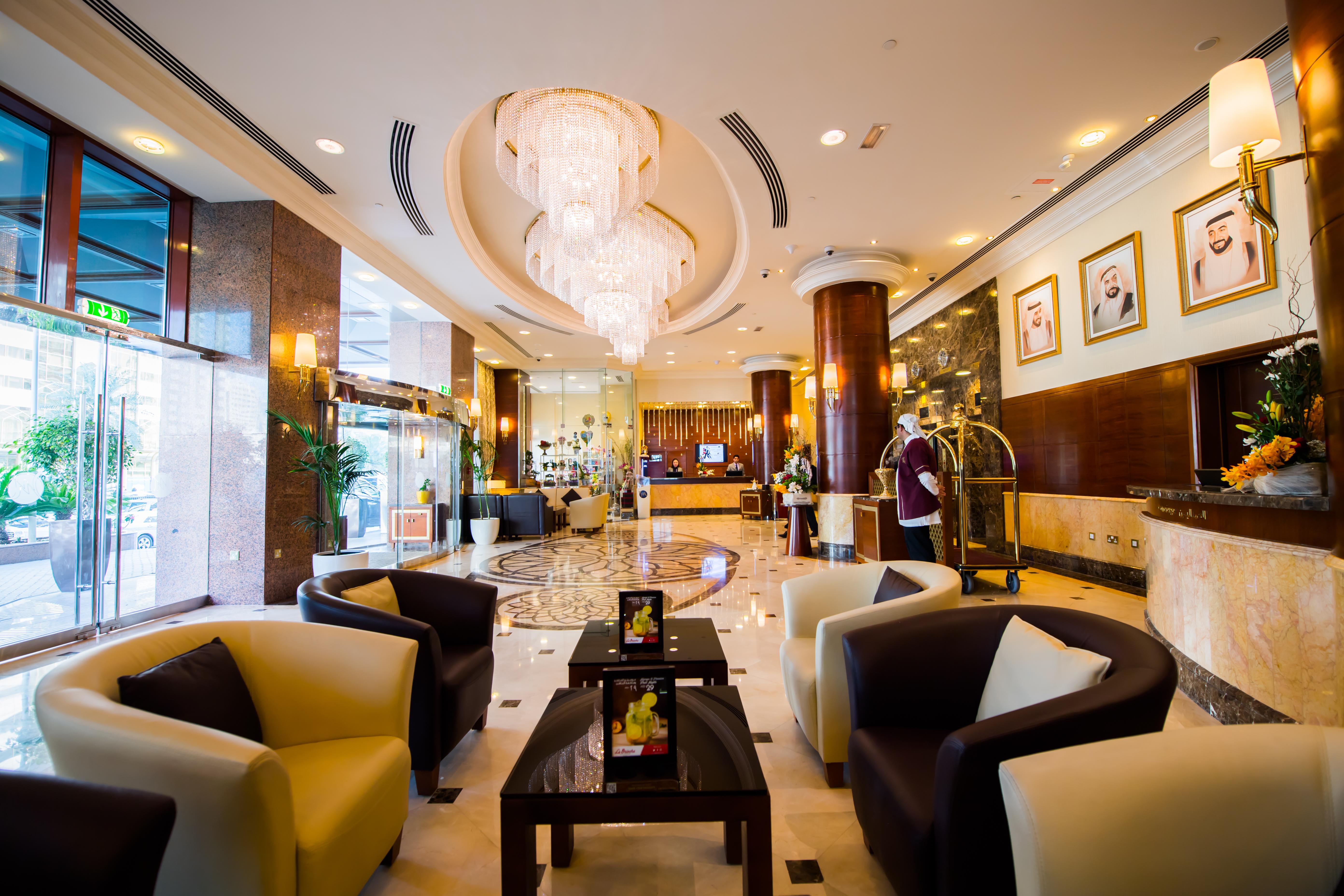 Grand Mercure Majlis Residences Abu Dhabi Luaran gambar Lobby
